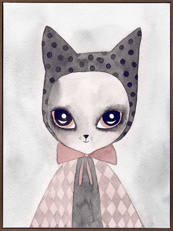 Felina Furr Canvas Art Print