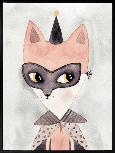 Secret Hero Canvas Art Print