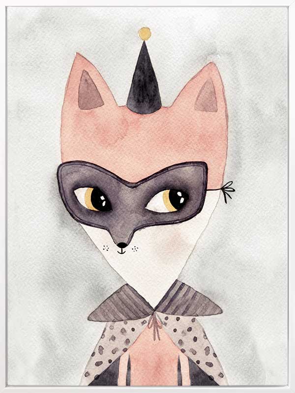 Secret Hero Canvas Art Print