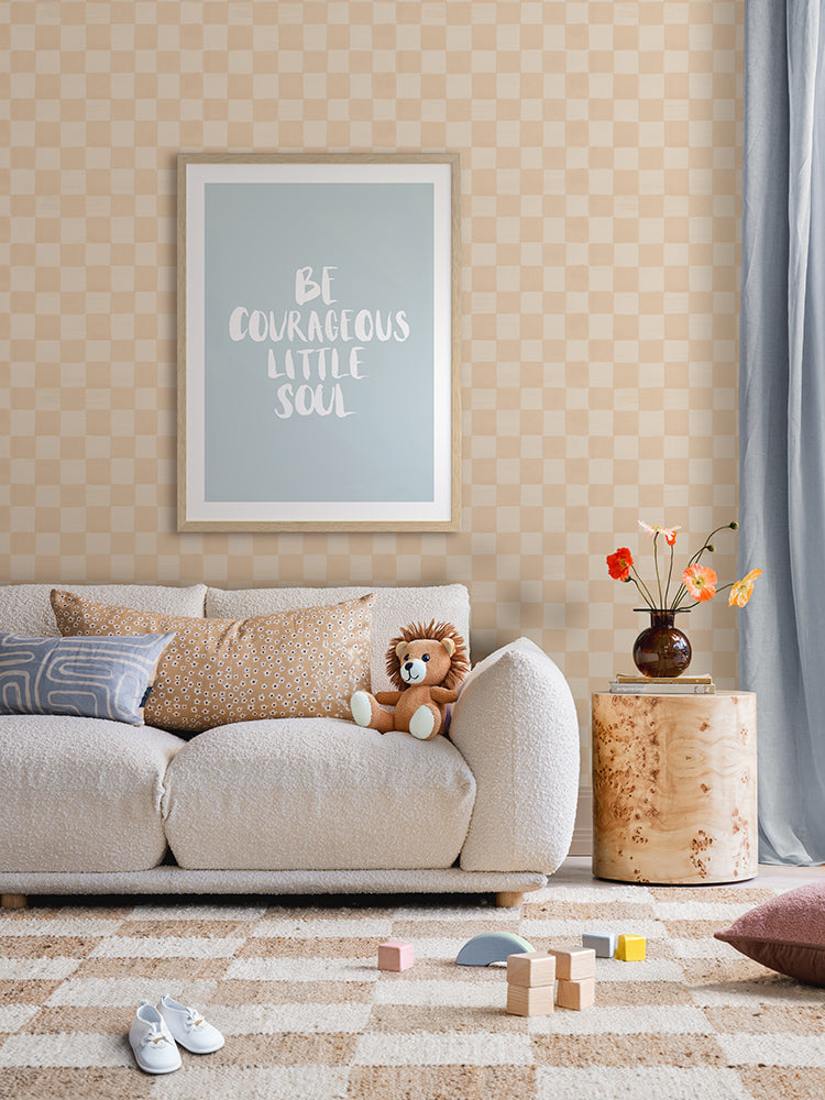 Be Courageous Smoke Poster Framed Art Print | Lifestyle