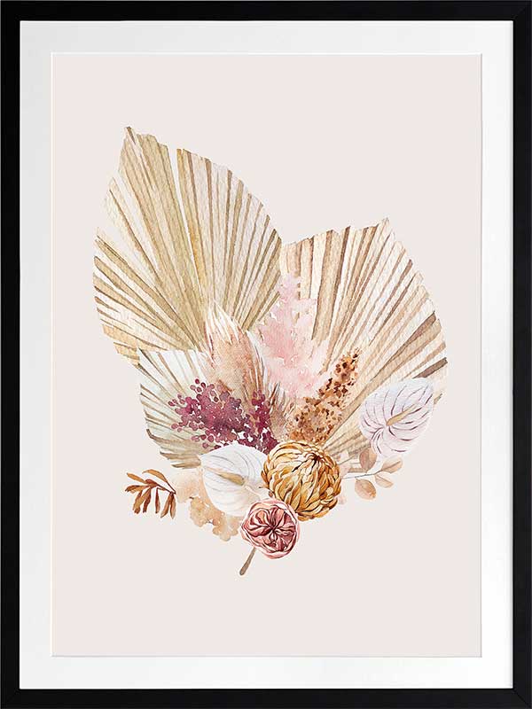 Fan Girl II Poster Framed Art Print