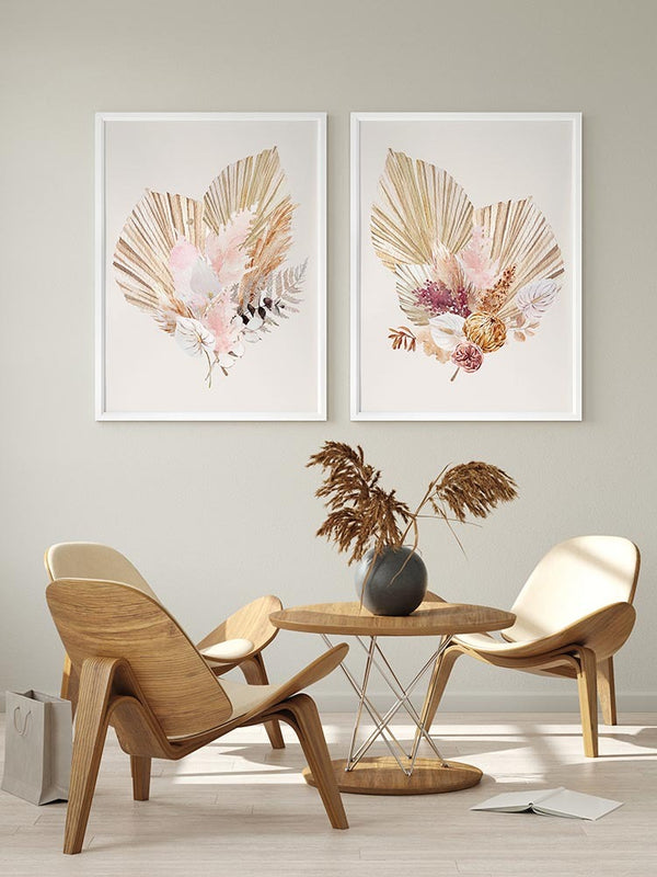 Fan Girl II Poster Framed Art Print | Lifestyle