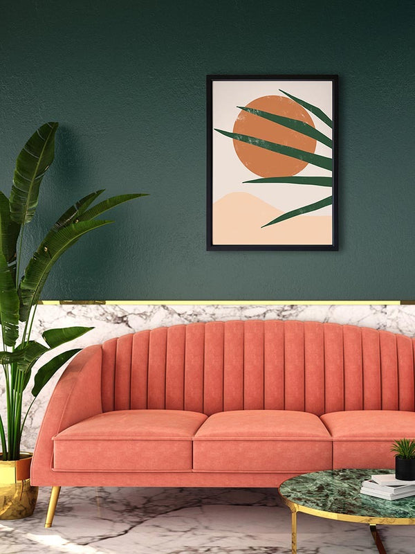 Sun Baked Poster Framed Art Print | Lifestyle