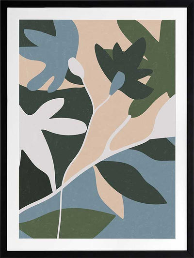 Garden Party Poster Framed Art Print