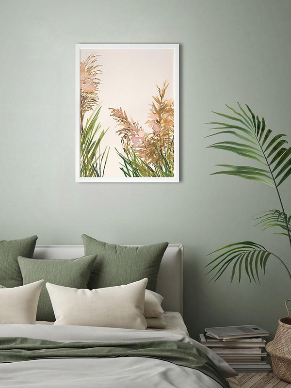 Fields of Gold I Poster Framed Art Print | Lifestyle