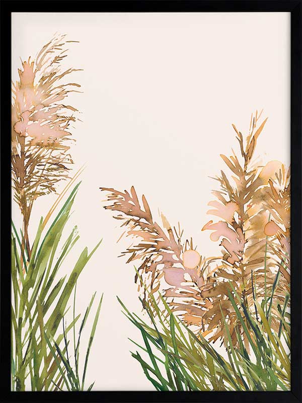 Fields of Gold I Poster Framed Art Print