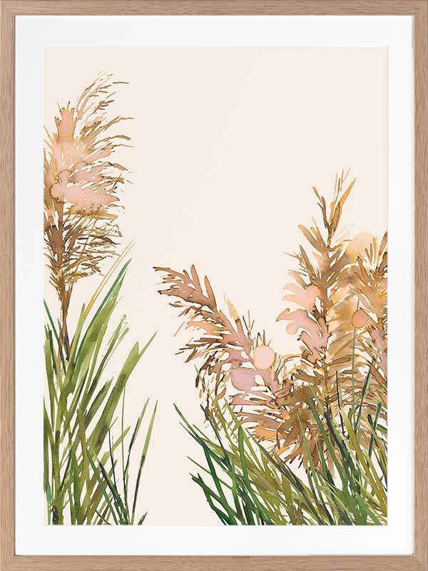 Fields of Gold I Poster Framed Art Print