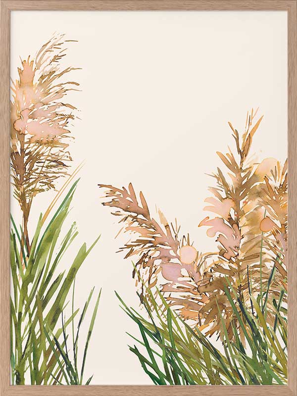 Fields of Gold I Poster Framed Art Print