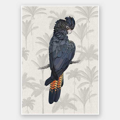 Tropical Cockatoo Unframed Art Print