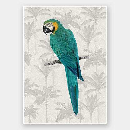 Tropical Macaw Unframed Art Print