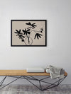 Beige Etchings III Poster Framed Art Print | Lifestyle