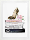 Fashionista Poster Framed Art Print
