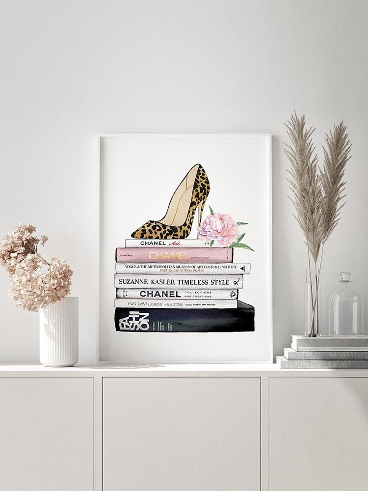 Fashionista Poster Framed Art Print | Lifestyle