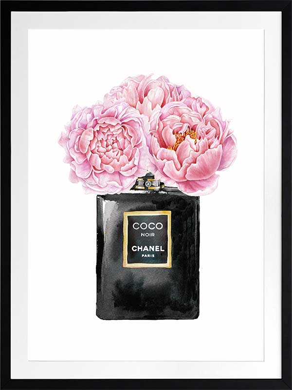 Noir Poster Framed Art Print