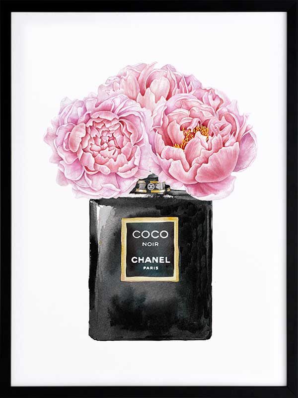 Noir Poster Framed Art Print