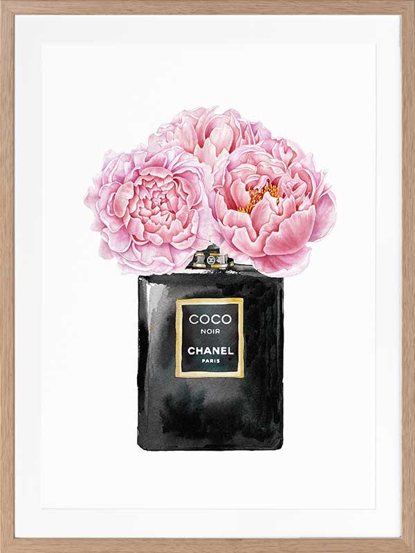 Noir Poster Framed Art Print