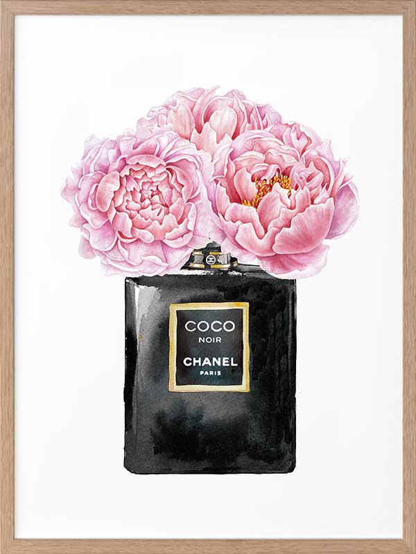 Noir Poster Framed Art Print