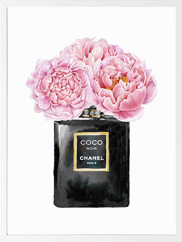 Noir Poster Framed Art Print