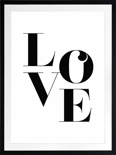 Big Love Poster Framed Art Print