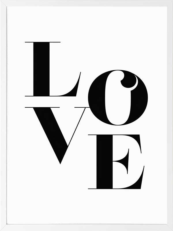 Big Love Poster Framed Art Print