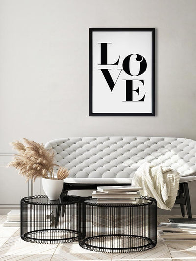 Big Love Poster Framed Art Print | Lifestyle