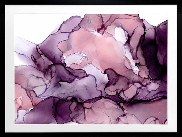 Grape Soda Poster Framed Art Print