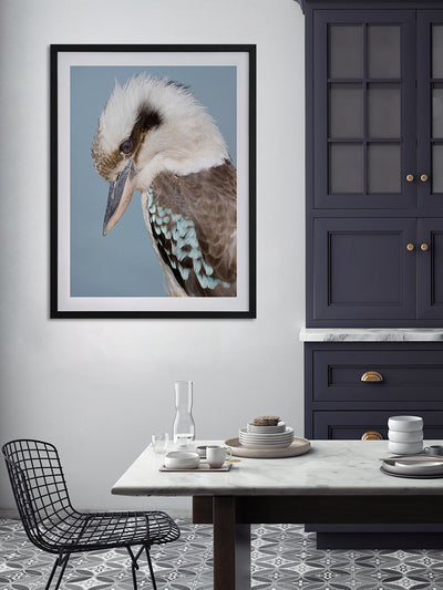 Kookaburra Poster Framed Art Print | Lifestyle