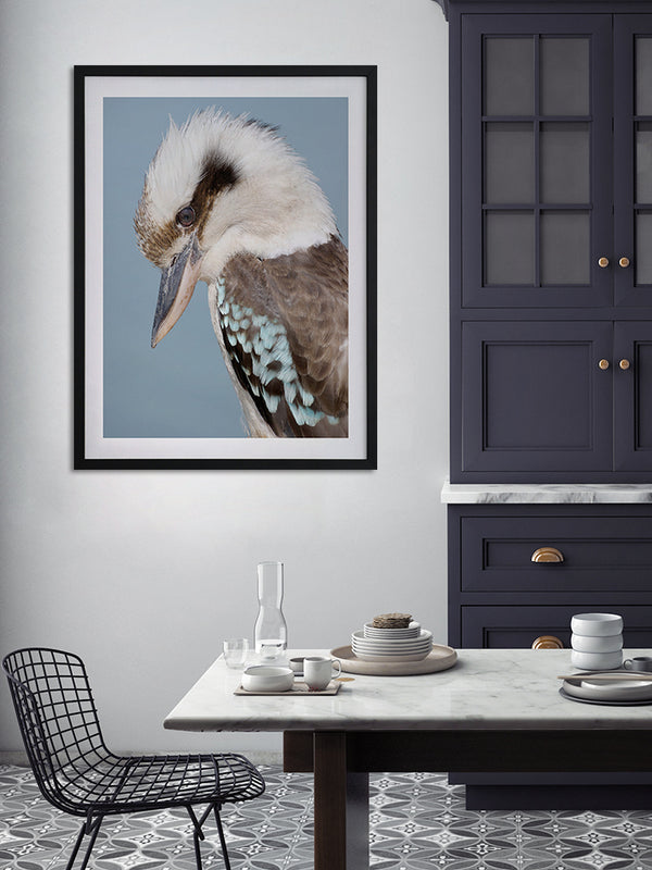 Kookaburra Poster Framed Art Print | Lifestyle
