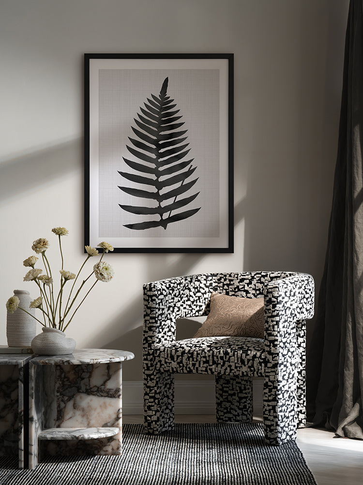 Beech Black Poster Framed Art Print | Lifestyle
