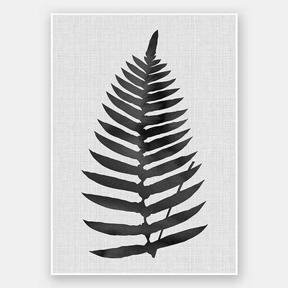 Beech Black Unframed Art Print