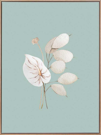 Mint Anthurium II Canvas Art Print