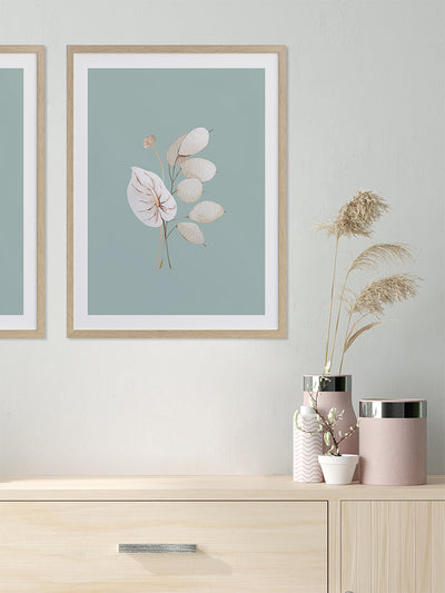 Mint Anthurium II Poster Framed Art Print | Lifestyle