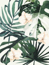 Tropical Leaves Green I Canvas Art Print