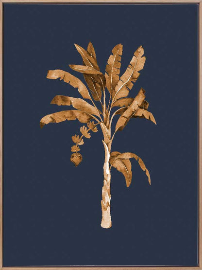 Golden Palm I Canvas Art Print