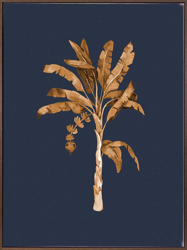 Golden Palm I Canvas Art Print