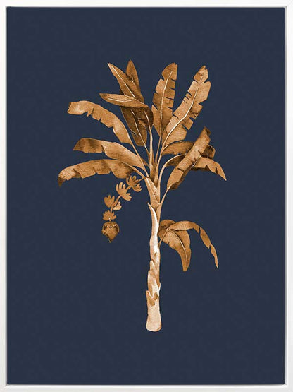 Golden Palm I Canvas Art Print