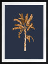 Golden Palm I Poster Framed Art Print