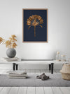 Golden Palm II Poster Framed Art Print | Lifestyle