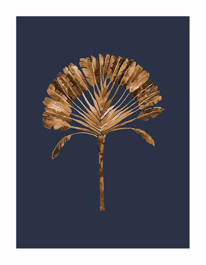 Golden Palm II Unframed Art Print