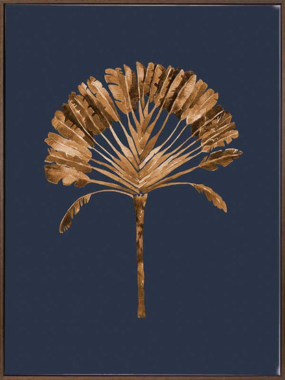 Golden Palm II Canvas Art Print