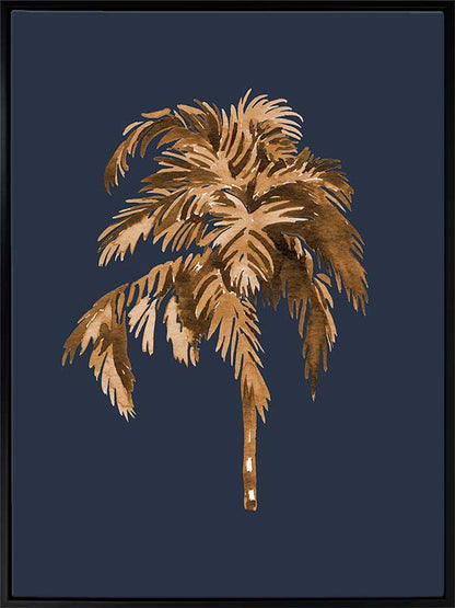 Golden Palm III Canvas Art Print