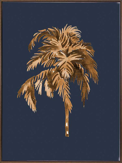 Golden Palm III Canvas Art Print