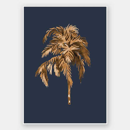 Golden Palm III Unframed Art Print