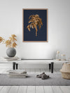 Golden Palm III Poster Framed Art Print | Lifestyle