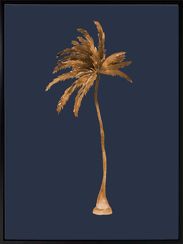 Golden Palm IV Canvas Art Print