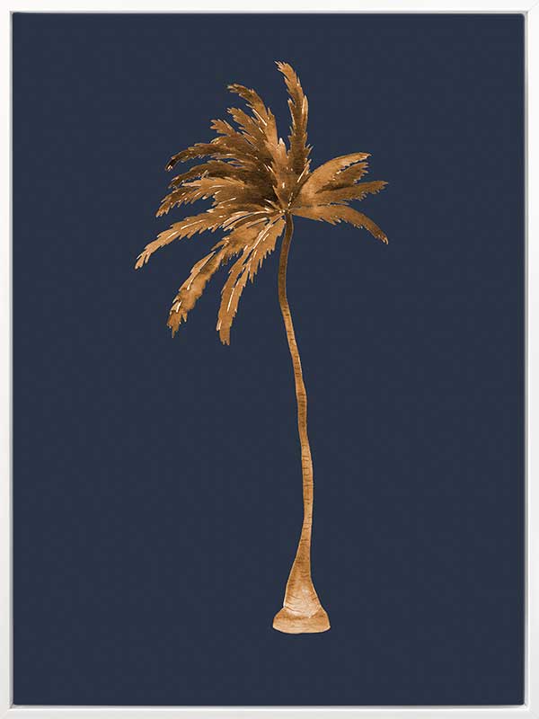 Golden Palm IV Canvas Art Print