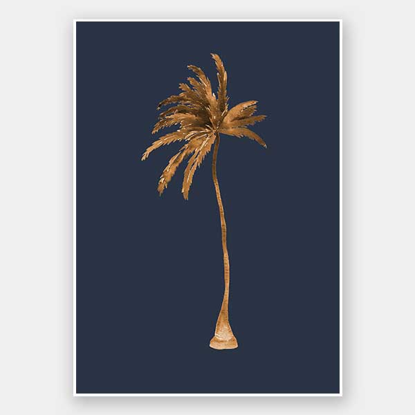 Golden Palm IV Unframed Art Print