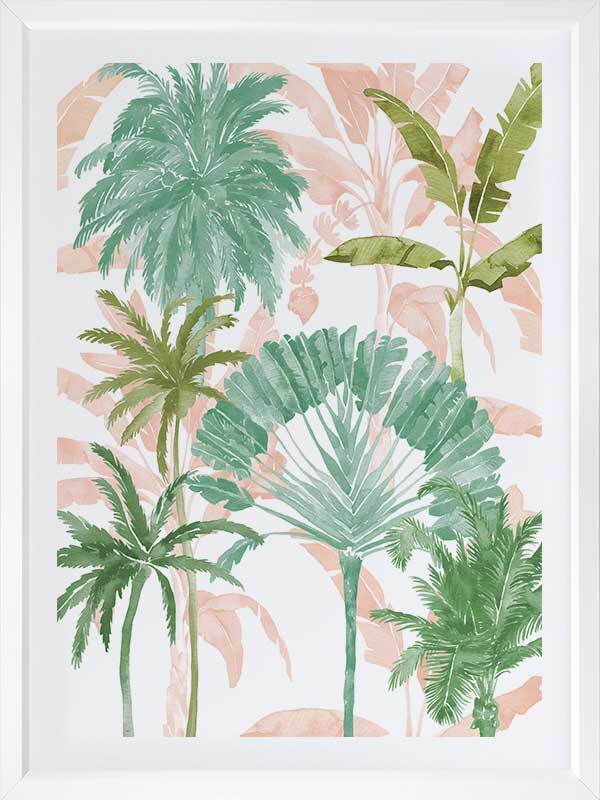 Exotic Palms II Poster