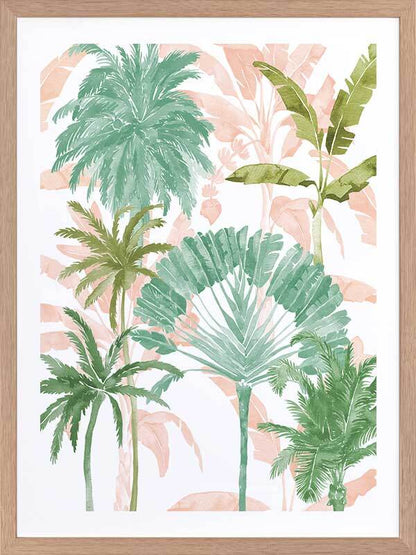 Exotic Palms II Poster