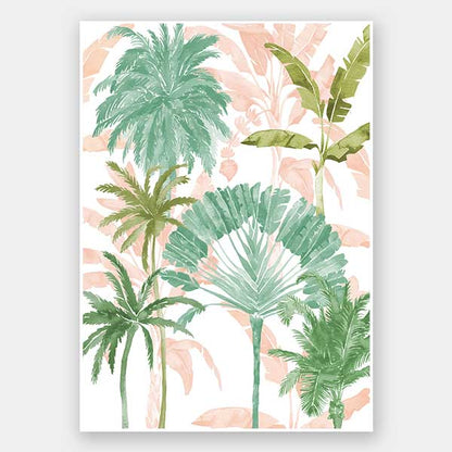 Exotic Palms II Unframed Art Print